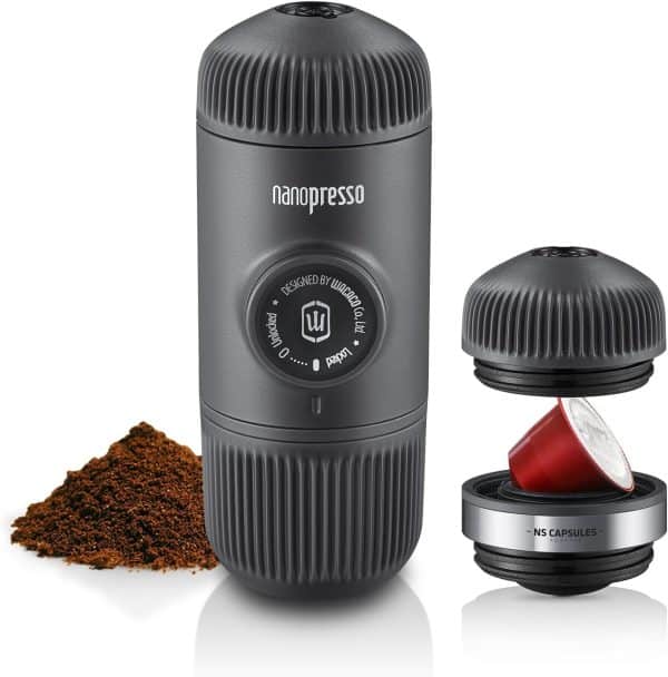 WACACO Nanopresso macchina per caffè portatile recensione